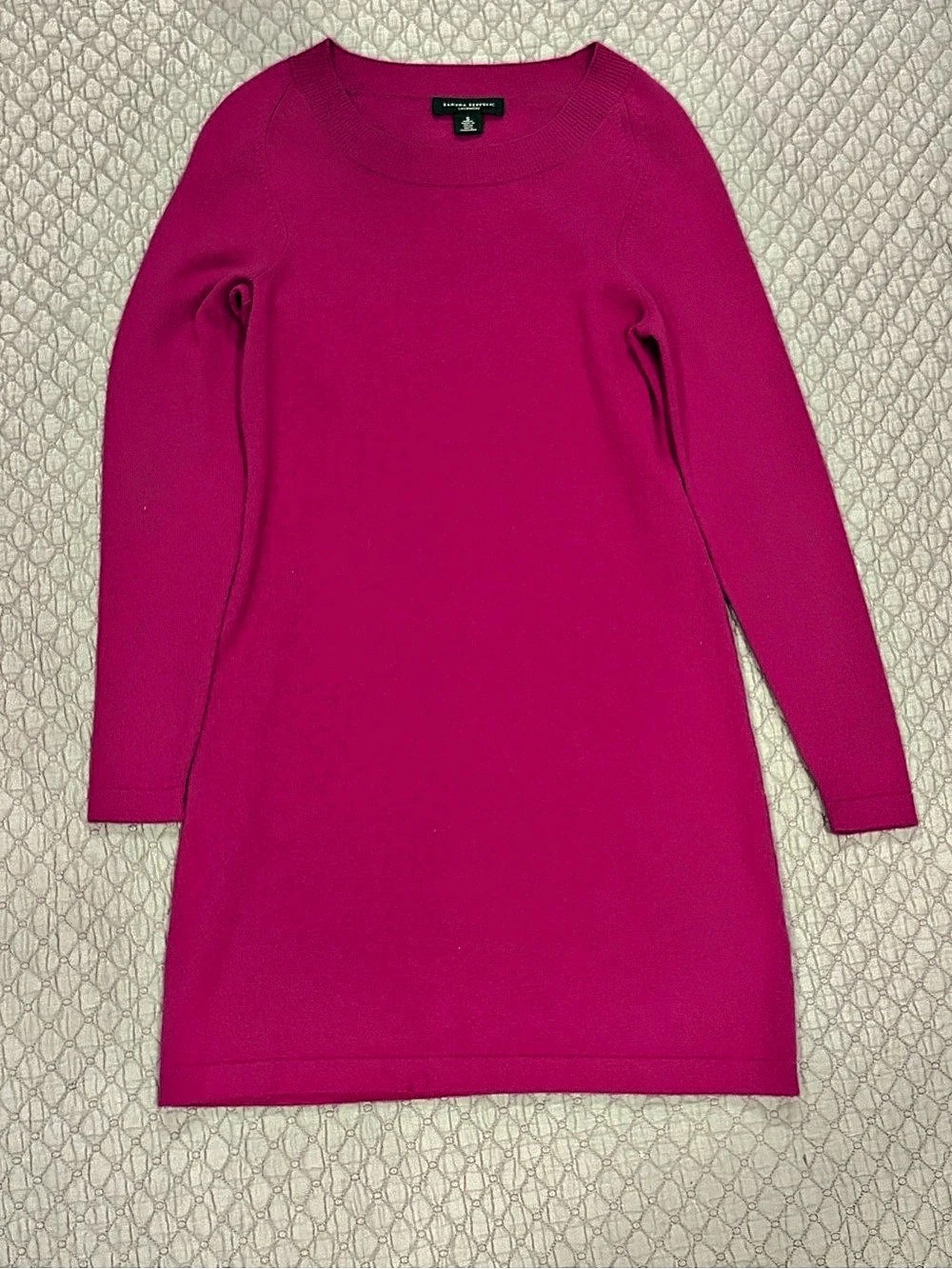 Banana Republic Cashmere Mini Dress in Pink Size Small